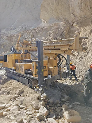 Local de perfuração exploratória RC para a China Color Kingtai na África