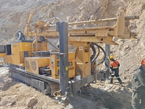 Local de perfuração exploratória RC para a China Color Kingtai na África