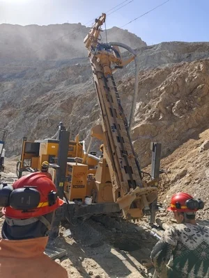 Local de perfuração exploratória RC para a China Color Kingtai na África