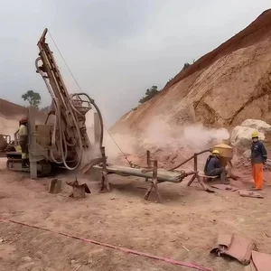 Local de perfuração exploratória RC na República Democrática do Congo