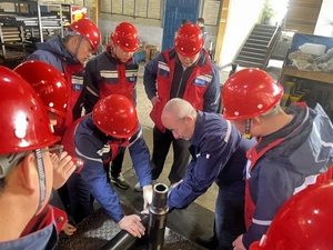 Treinamento em equipamento de perfuração geológica para China Geological Survey