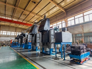 Oficina para produção de ferramentas de perfuração de solo