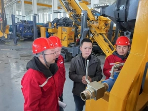 Treinamento em sonda de perfuração RC para a Ningxia Tianyuan Manganese Company