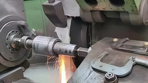 Fabricação de componentes para martelo de fundo DTH