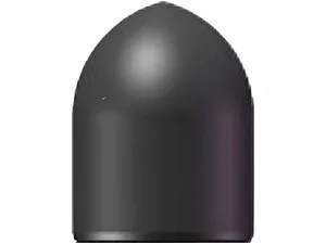 Botão semi-balístico