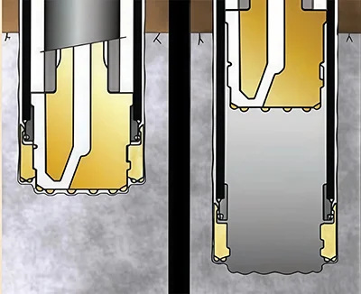 Sistema de revestimento concêntrico